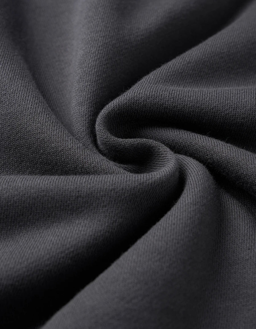 Heavyweight Stand Collar Half-Zip Pullover