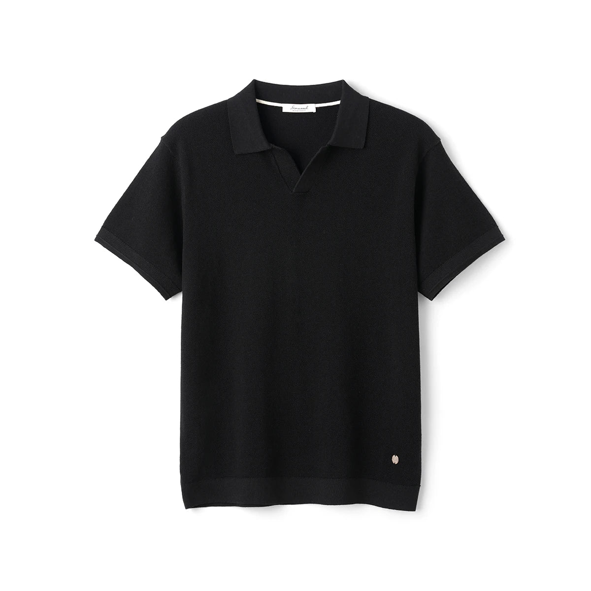 Fine Knit Summer Polo Shirt