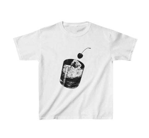 Drink T-Shirt - Creative Print Fashion Streetwear Top