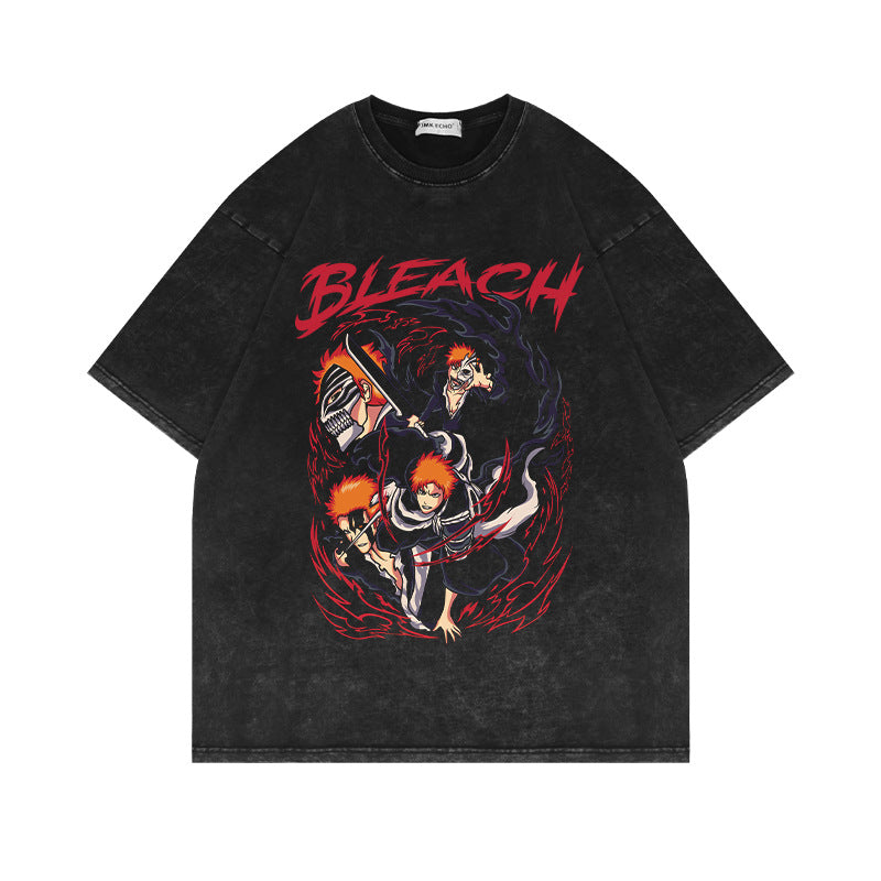 Anime Oversized Cotton T-Shirt