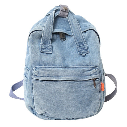 Cute Small Denim Backpacks for Women and Girls