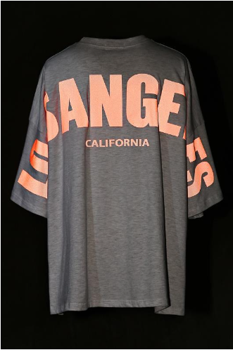 Men's Los Angeles Oversized T-Shirt (One Piece)