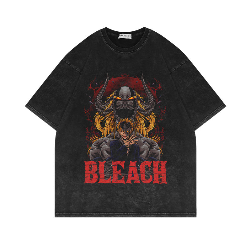 Anime Oversized Cotton T-Shirt