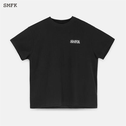 SMFK Women's Oversized Cotton Short Sleeve T-Shirt