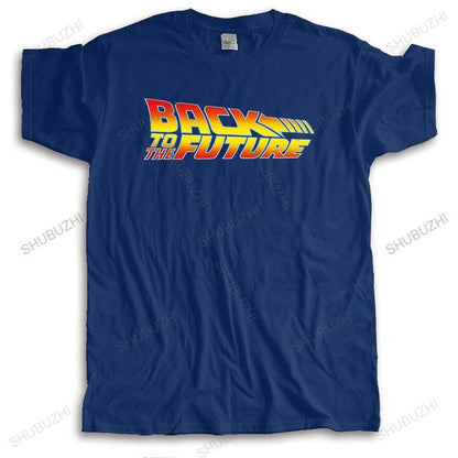 Luxury Cotton Streetwear T-Shirt with Movie Logo
