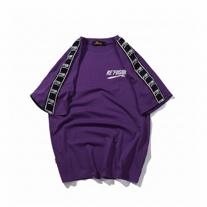 Hip Hop Streetwear Loose Fit Short Sleeve T-Shirt