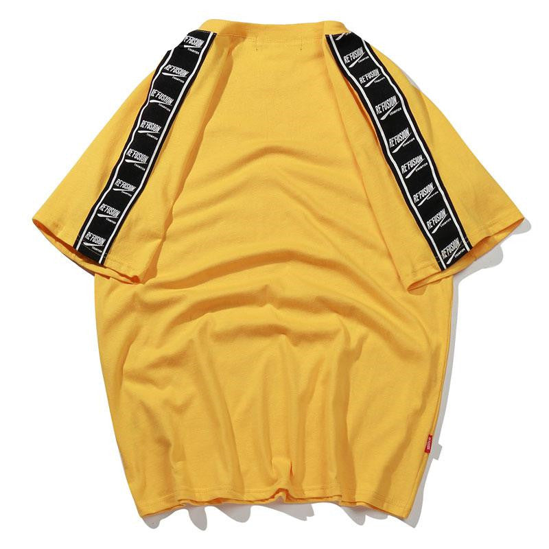 Hip Hop Streetwear Loose Fit Short Sleeve T-Shirt