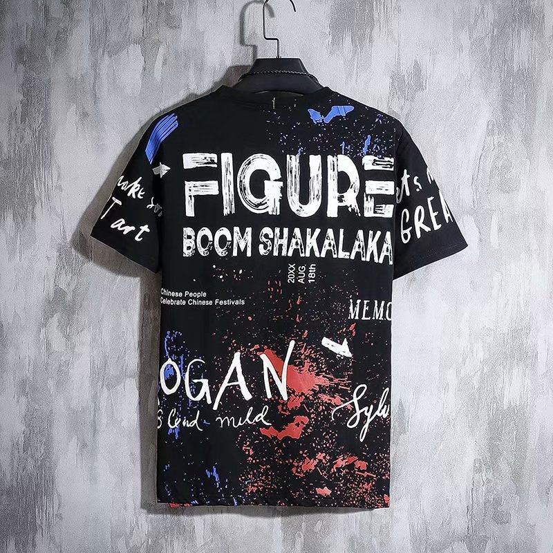 Men's Summer Short Sleeve Oversized T-Shirt 2023