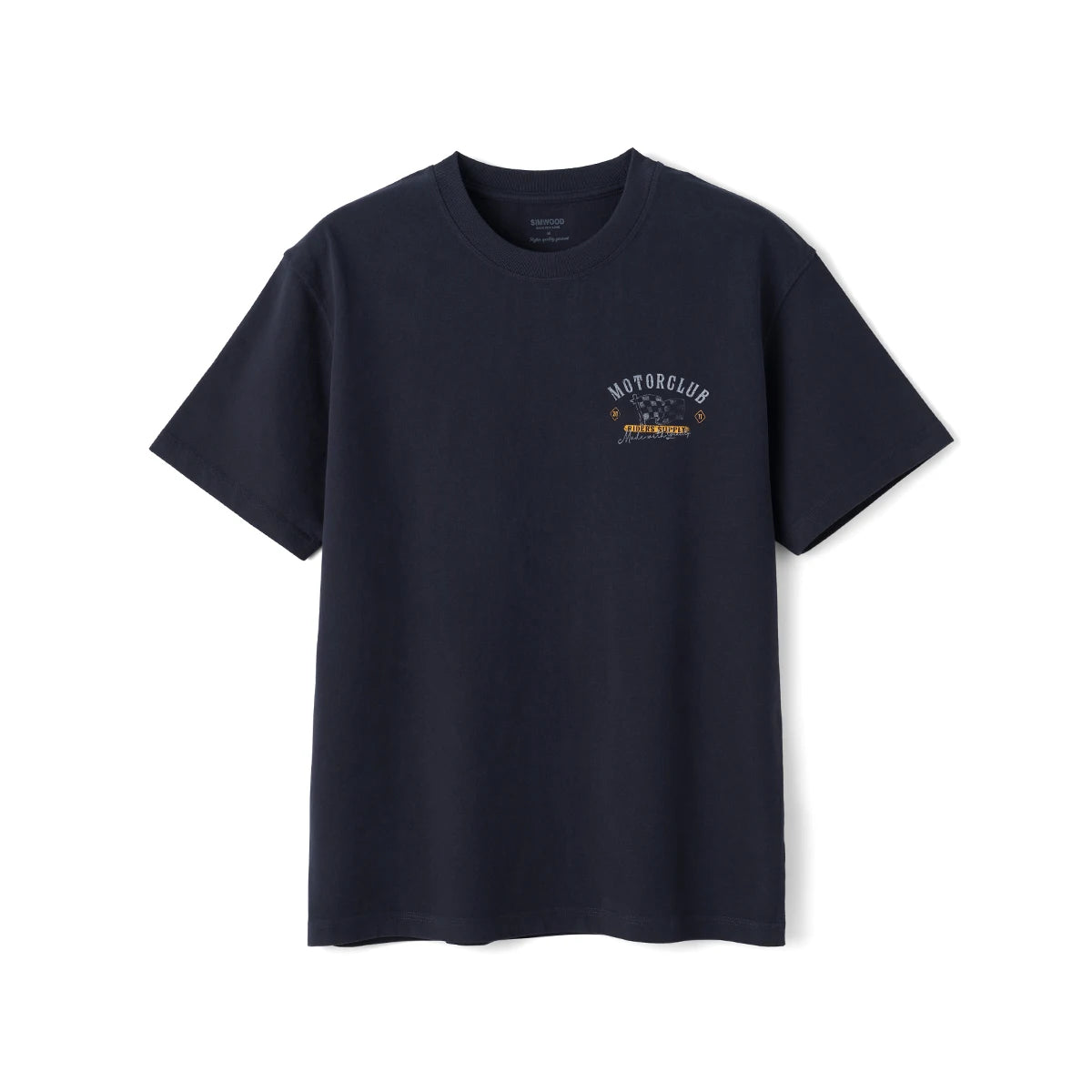 Heavyweight Oversized "Motorclub" Graphic Tee