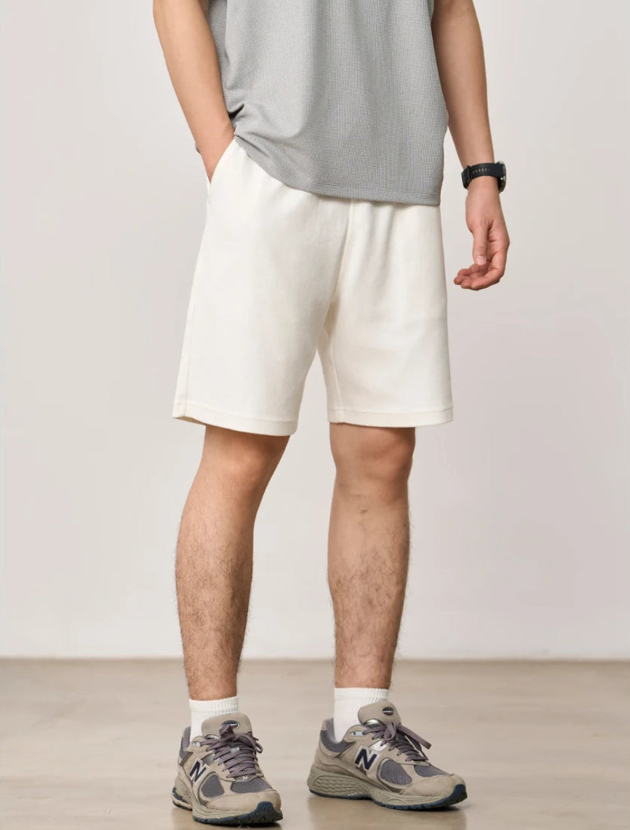 Heavyweight Twill Knit Sweatshorts