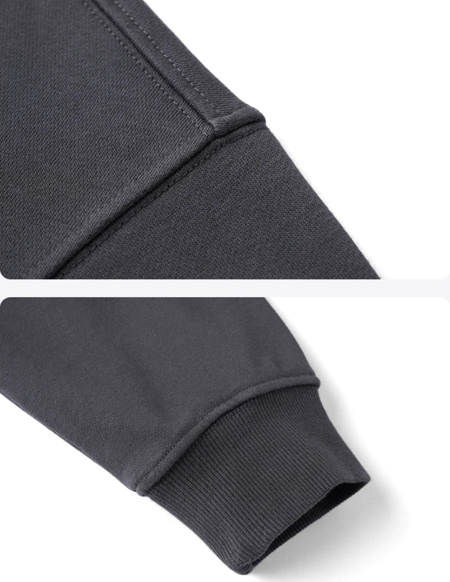 Heavyweight Stand Collar Half-Zip Pullover