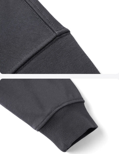 Heavyweight Stand Collar Half-Zip Pullover