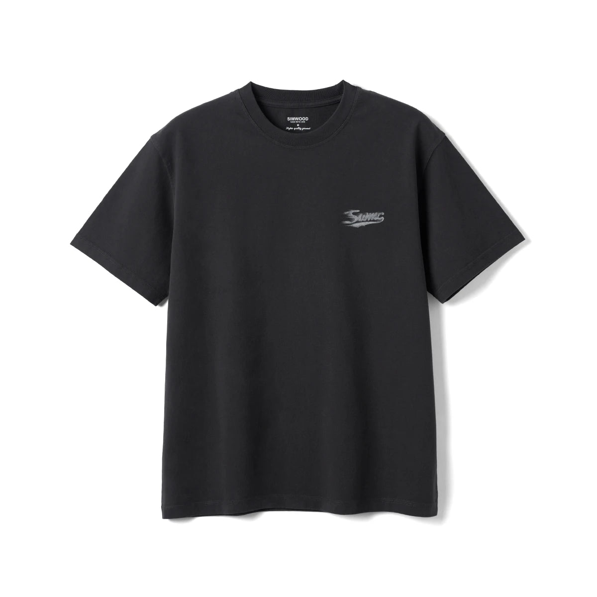 Vintage Washed Motorclub Letter Print Tee
