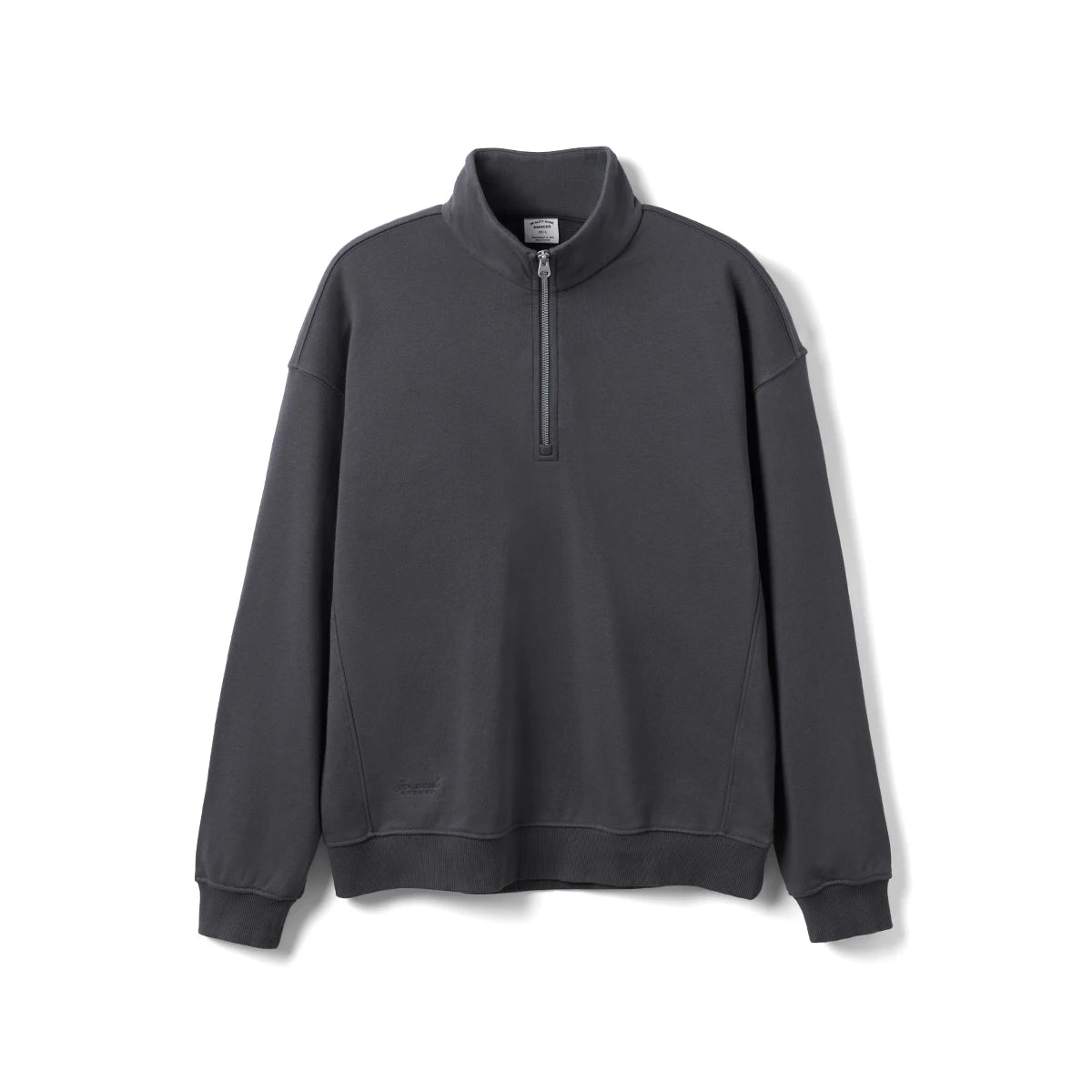 Heavyweight Stand Collar Half-Zip Pullover