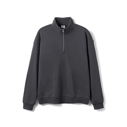 Heavyweight Stand Collar Half-Zip Pullover