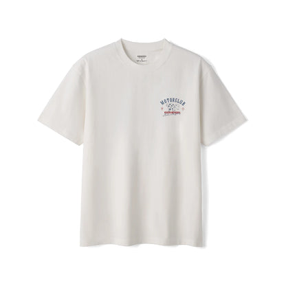 Heavyweight Oversized "Motorclub" Graphic Tee
