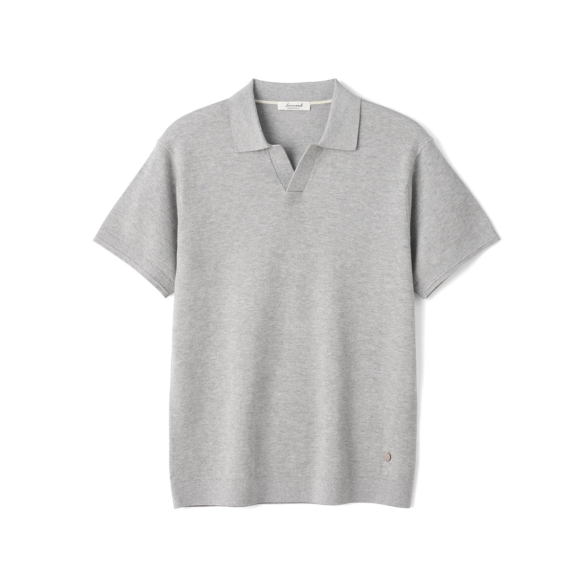 Fine Knit Summer Polo Shirt