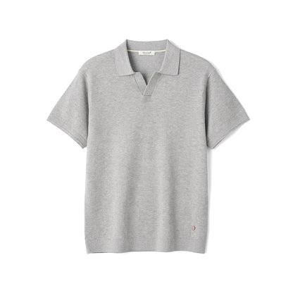 Fine Knit Summer Polo Shirt