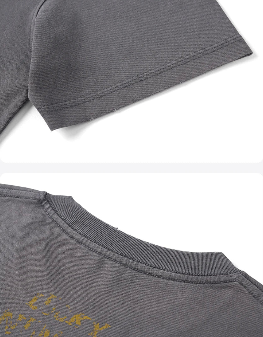 Oversized Washed Vintage Tee