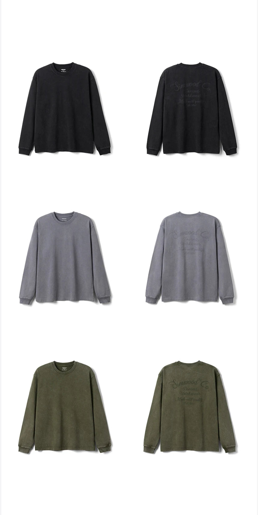Oversized Heavyweight Long-Sleeve