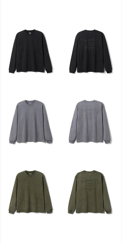 Oversized Heavyweight Long-Sleeve