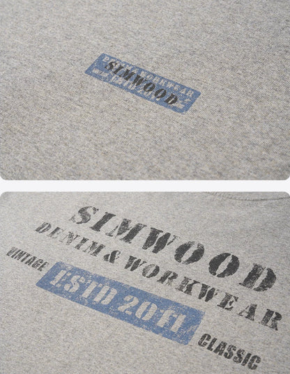 Heavyweight Vintage Distressed Workwear Tee