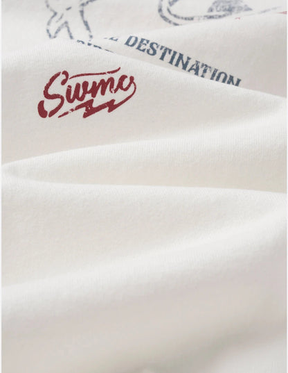Heavyweight Oversized "Motorclub" Graphic Tee