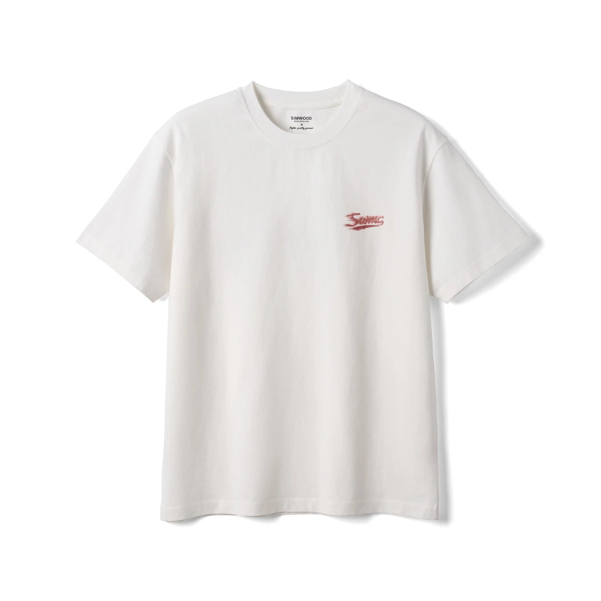 Vintage Washed Motorclub Letter Print Tee