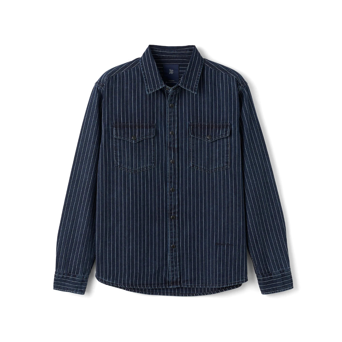 Oversized Vertical Striped Shirt