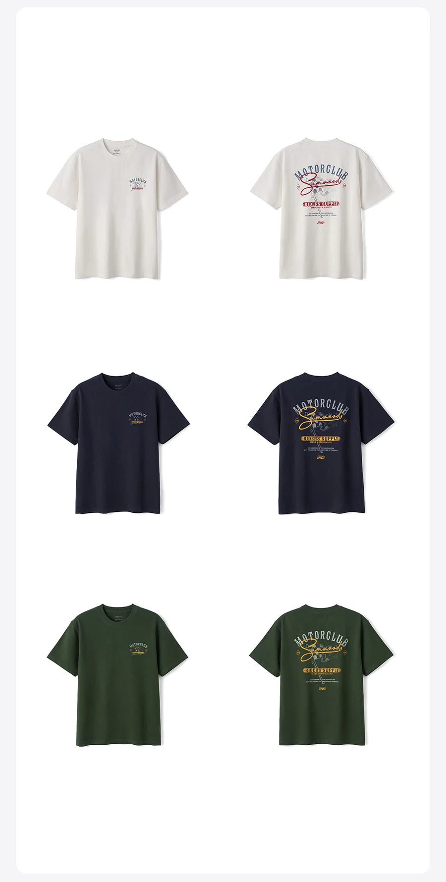 Heavyweight Oversized "Motorclub" Graphic Tee