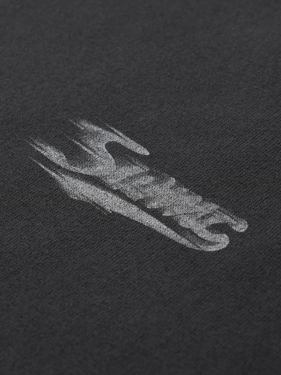 Vintage Washed Motorclub Letter Print Tee