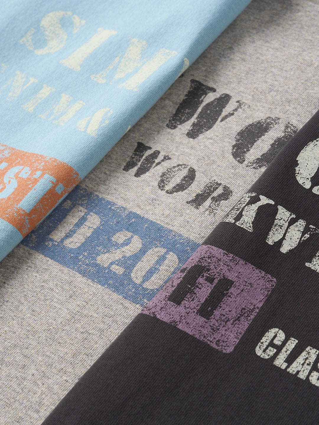 Heavyweight Vintage Distressed Workwear Tee