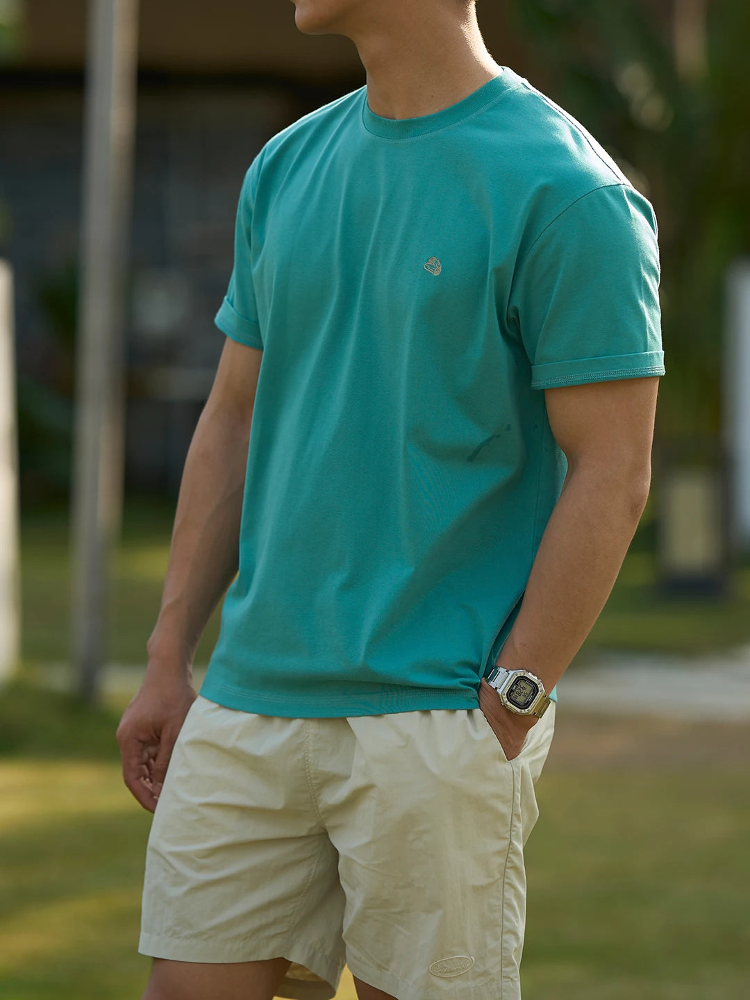 Cotton-Sorona Blend Tee