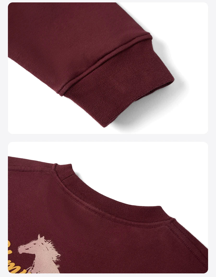 Heavyweight Year of the Horse Boxy Sweatshirt