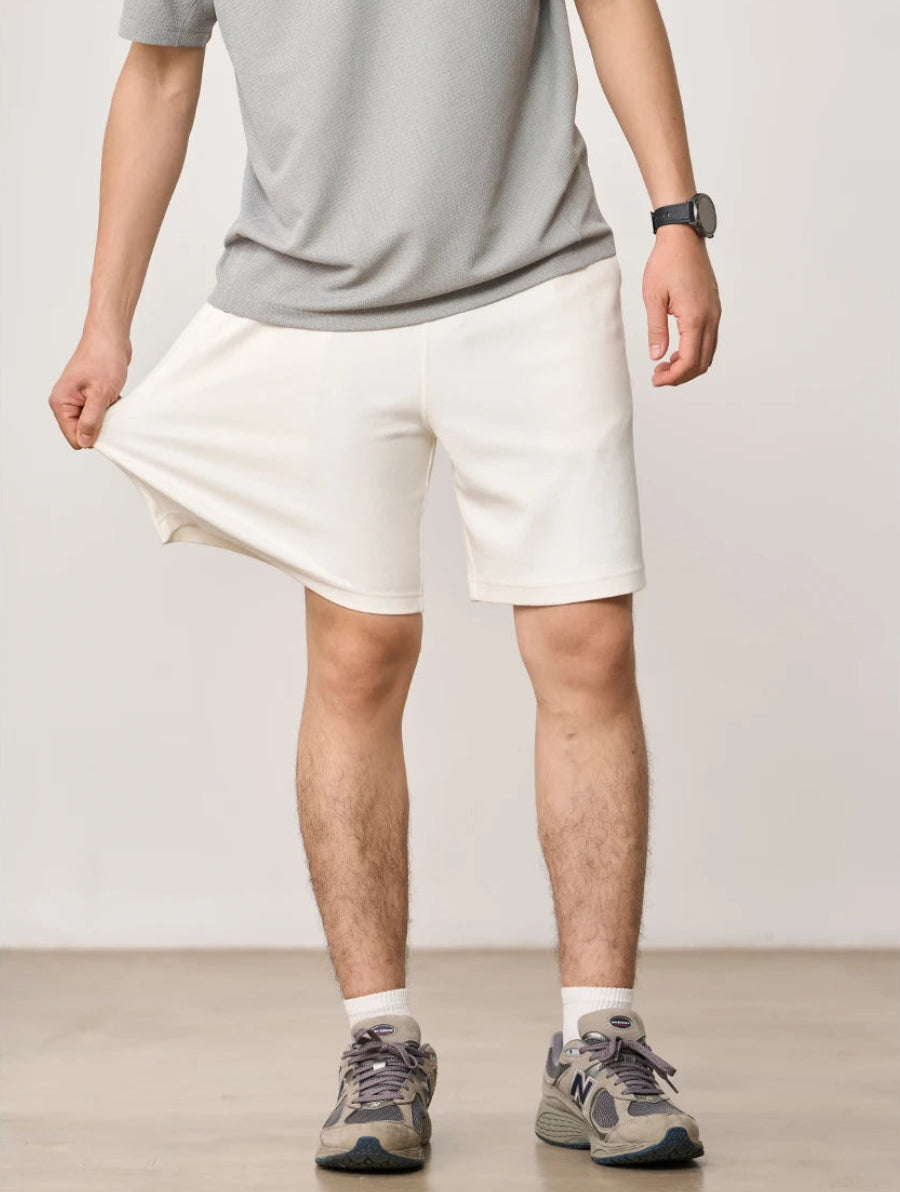 Heavyweight Twill Knit Sweatshorts