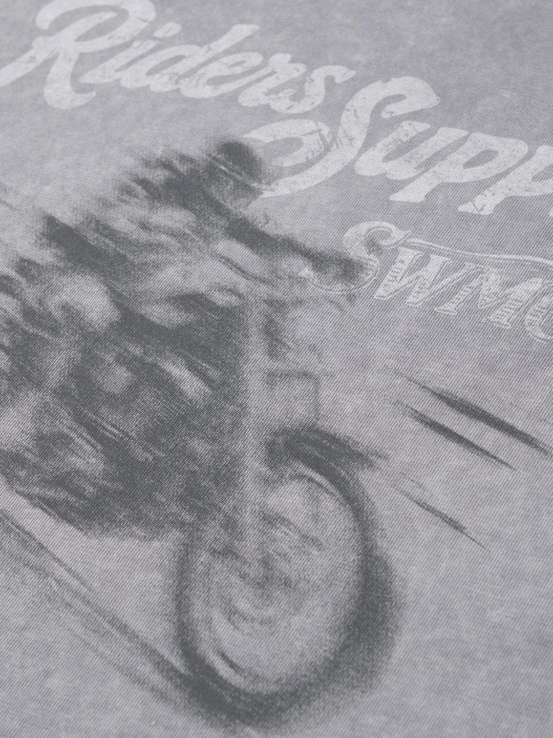 Vintage Washed Motorcycle Graphic Tee