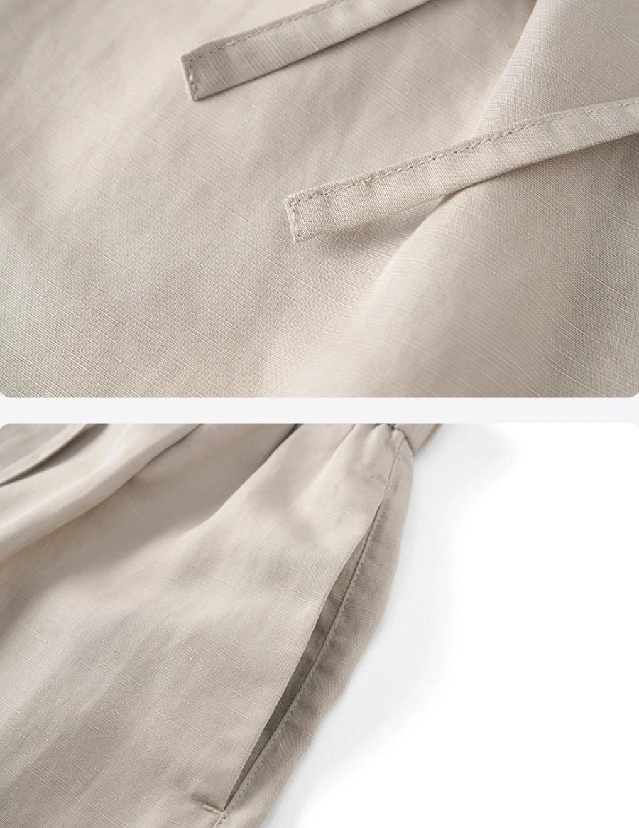Women's Tencel Lyocell & Hemp Breathable Casual Shorts