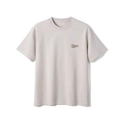 Vintage Washed Motorclub Letter Print Tee
