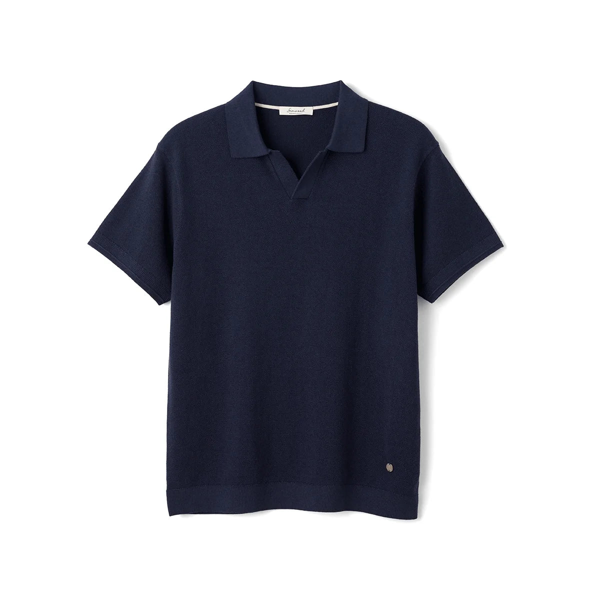 Fine Knit Summer Polo Shirt