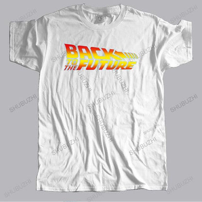 Luxury Cotton Streetwear T-Shirt with Movie Logo