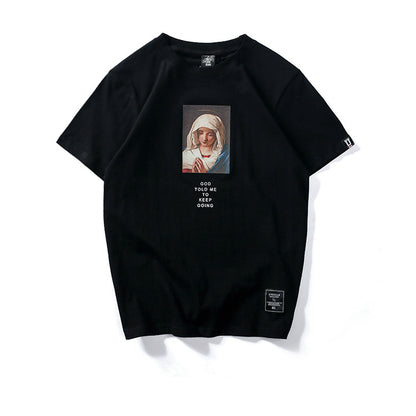 Mona Lisa & Renaissance Art Oversized Streetwear Graphic Tee