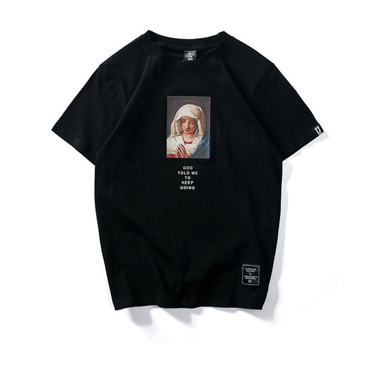 Mona Lisa & Renaissance Art Oversized Streetwear Graphic Tee