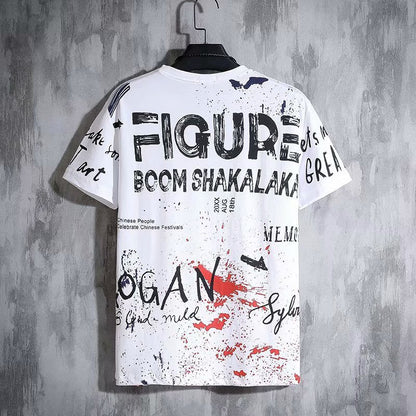 Men's Summer Short Sleeve Oversized T-Shirt 2023
