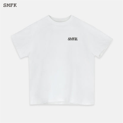 SMFK Women's Oversized Cotton Short Sleeve T-Shirt