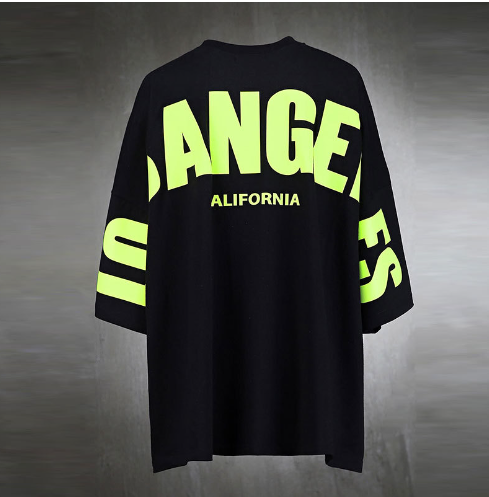 Men's Los Angeles Oversized T-Shirt (One Piece)